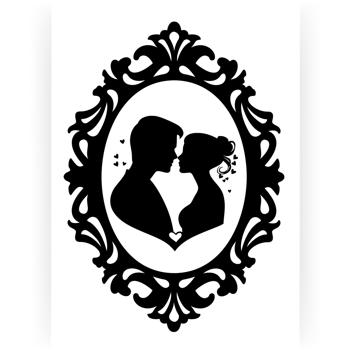WED089 - Silhouette Wedding