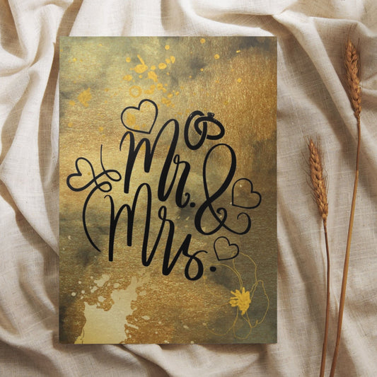 WED090 - Mr & Mrs Wedding