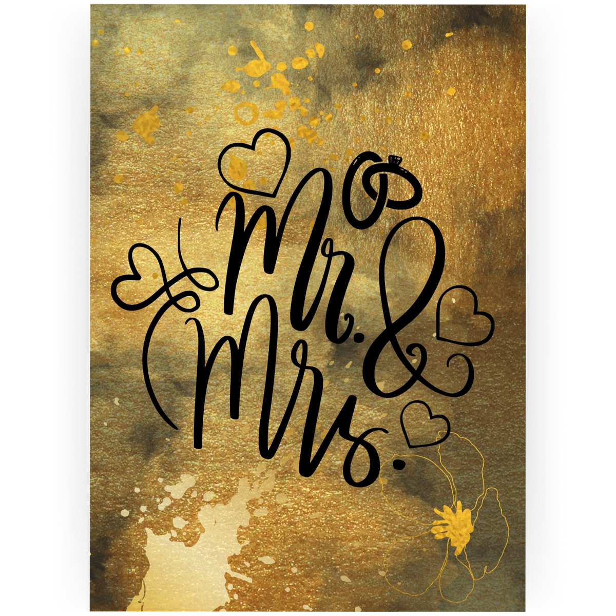 WED090 - Mr & Mrs Wedding