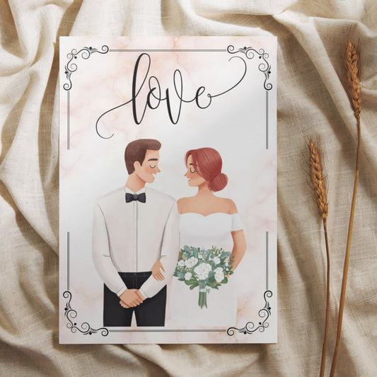WED091 - Love Wedding Card