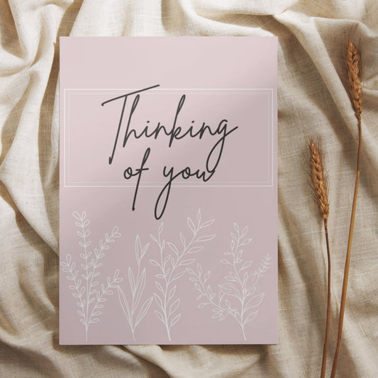 WTOY008 - Pink Thinking of You Card