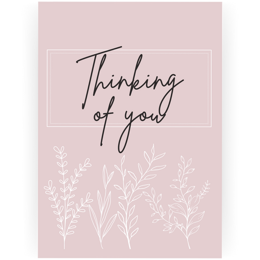 WTOY008 - Pink Thinking of You Card