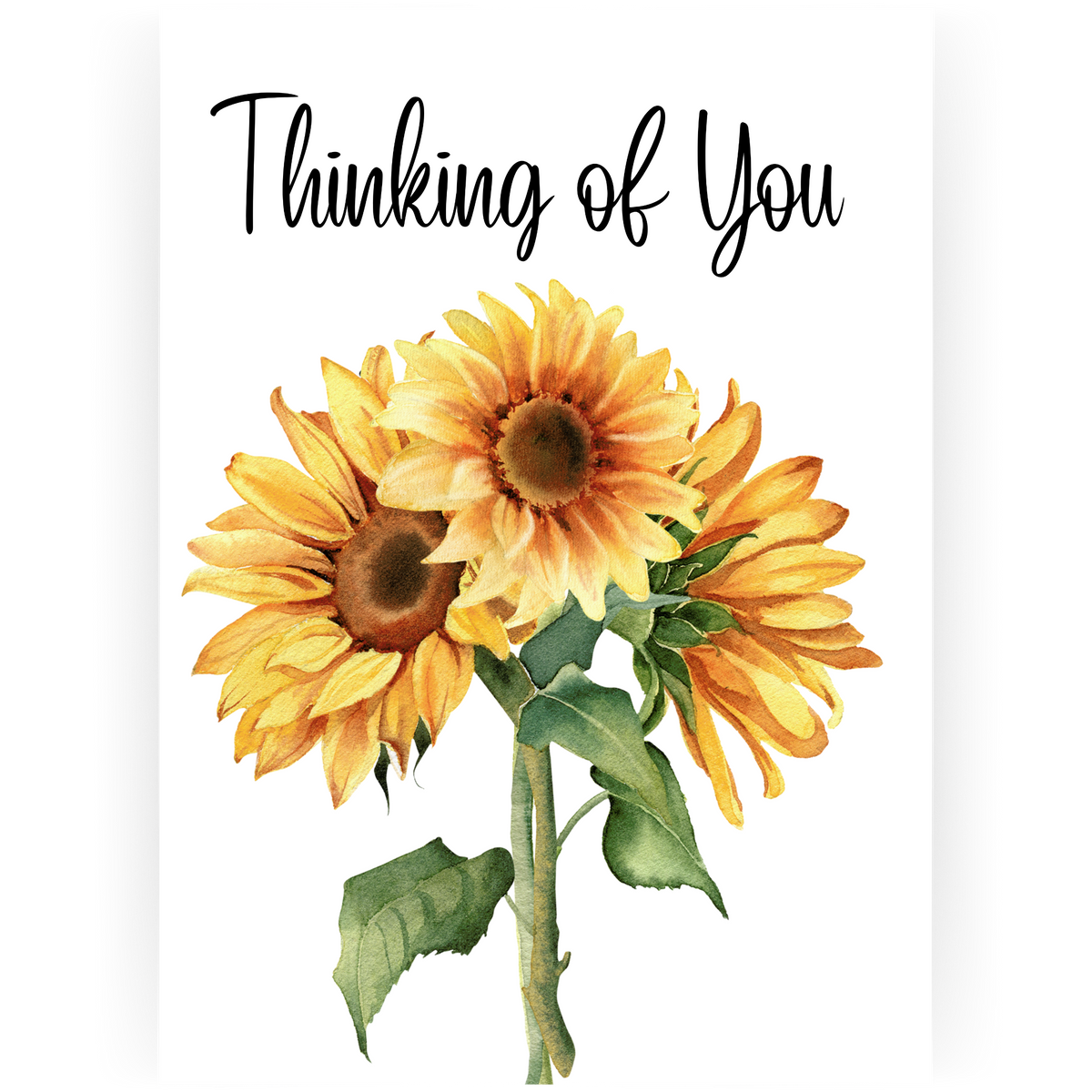 WTOY015 - Sunflowers Thinking of You